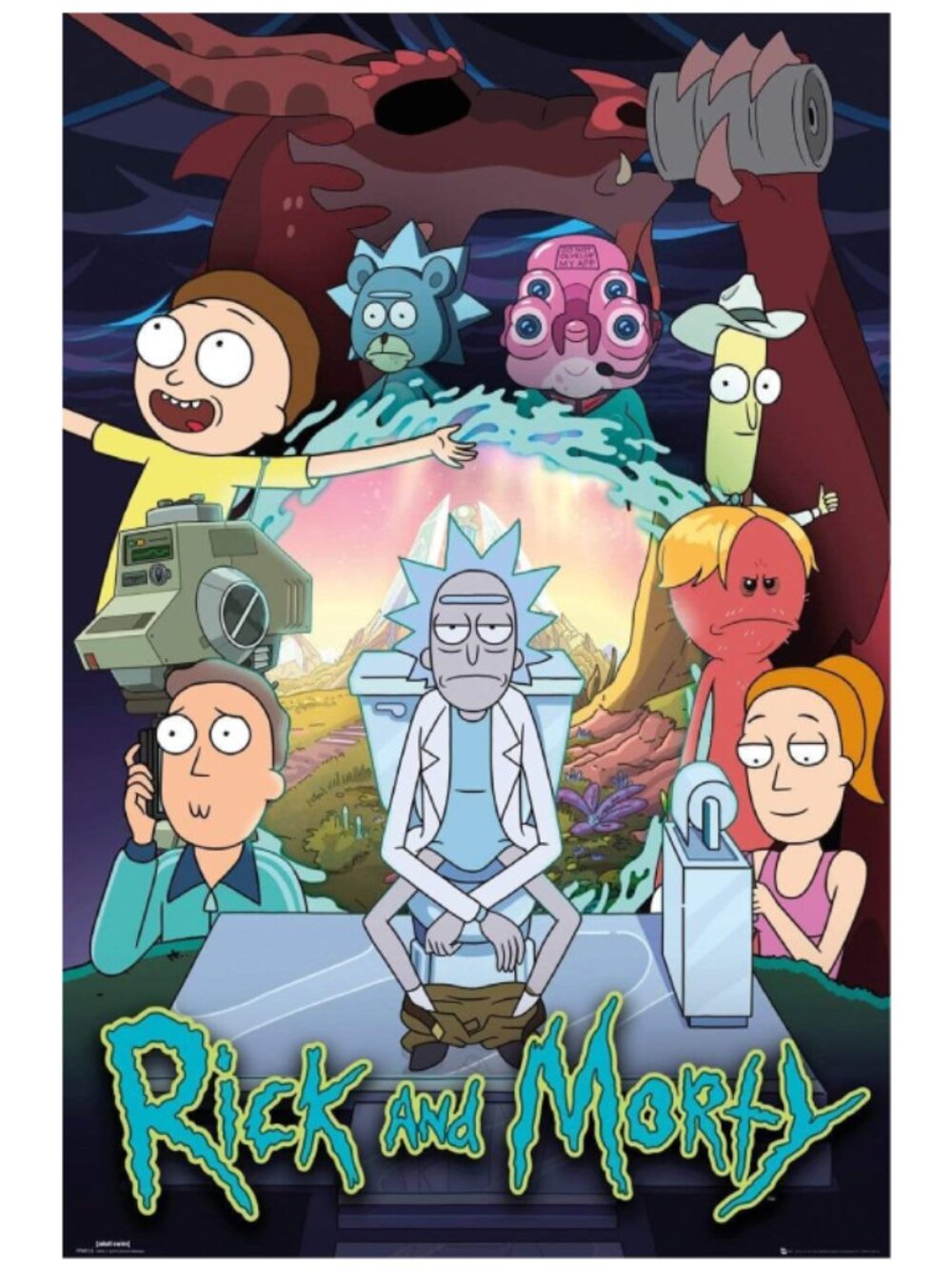 RICK & MORTY Season 4 Poster